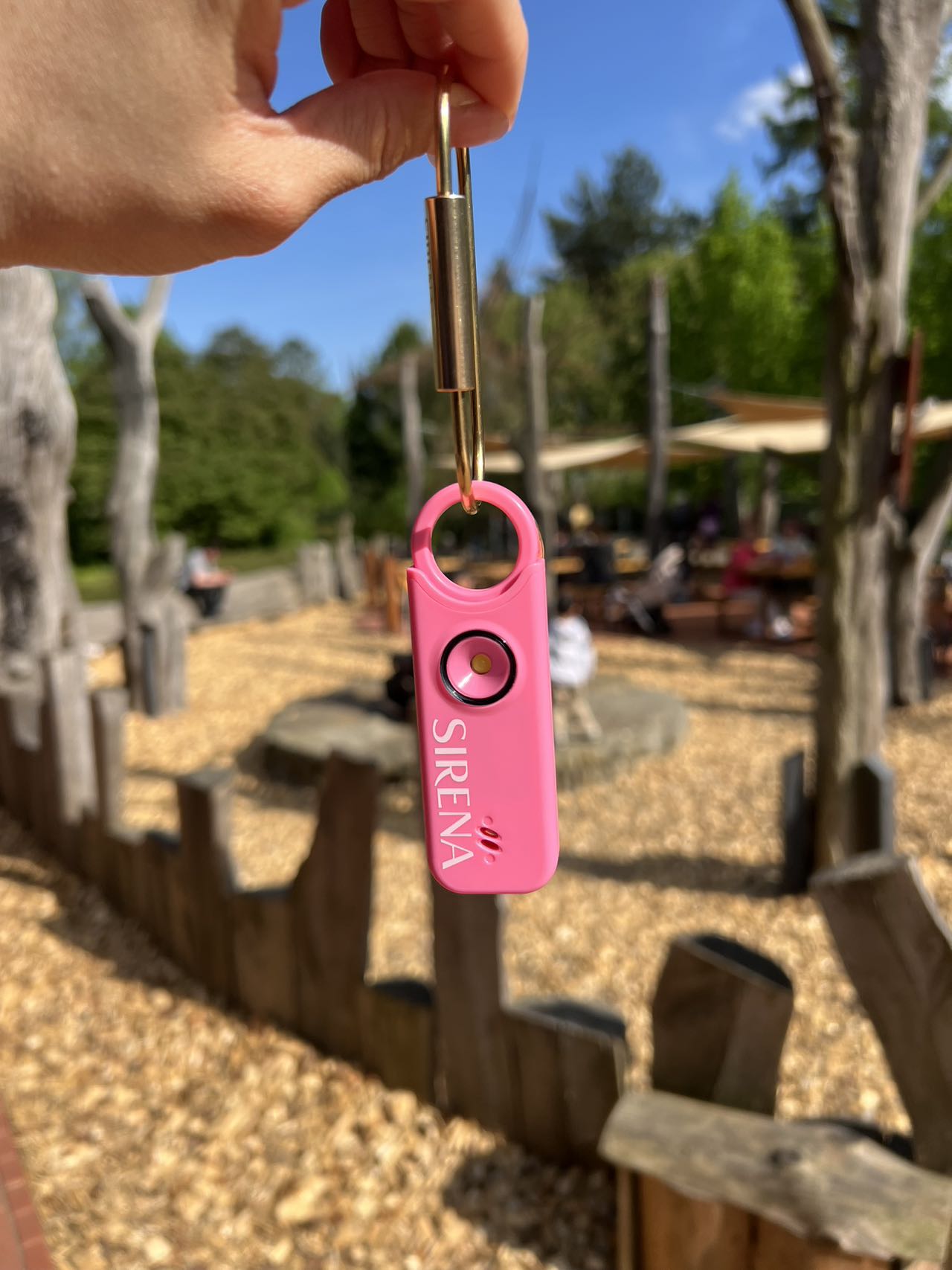 Blush Pink s mosaznou klíčenkou
